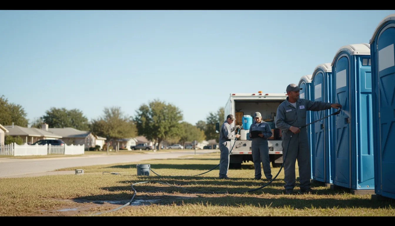 Long-Term Portable Toilet Rental in Coleman, FL near me